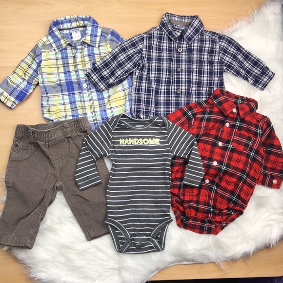 Carter's Other - Lot of 5 Carter's Baby Boy 3 Month Clothes